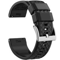 Ritche 21mm Silicone Watch Bands Quick Release Rubber Watch Bands for Men