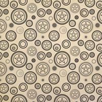 Pentagram Kraft Present Gift Wrap Wrapping Paper
