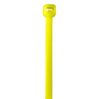 Partners Brand PCT185C Cable Ties, 50#, 18", Yellow (Pack of 500)