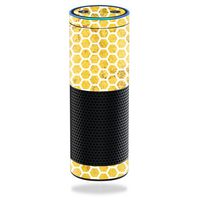 MightySkins Skin Compatible with Amazon Echo/Amazon Echo Plus wrap Cover Sticker Skins Honeycomb