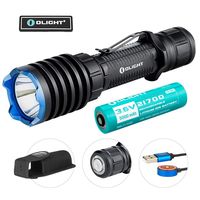 OLIGHT Warrior X Pro 2250 Lumens Neutral White USB Magnetic Rechargeable Tactical Flashlight with 600 Meter Beam Distance, Powered by 5000mAh 21700 Battery