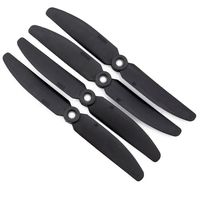 GEMFAN 5x3 Carbon Nylon Propeller - 2 Blade (Set of 4 - Black)