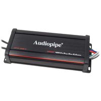 Audiopipe 1200W 4-Ch Micro Amp - Powersports IP67 Waterproof RZR Motorcycle UTV Marine Amplifier