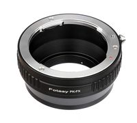 Fotasy Pk Lens to Fuji x Adapter, for Pentax K Mount Lens to Fujifilm x Mount, Compatible with Fujifilm X-Mount Cameras X-Pro2 X-E2 X-E3 X-A5 X-M1 X-T1 X-T2 Xt3 X-T10 X-T20 X-T30 X-H1