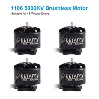 BETAFPV 4pcs 1106 5000KV 4S Brusless Motors FPV Drone Motor for Micro FPV Racing Drone Quadcopter