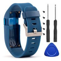 For Fitbit Charge HR Bands,T-BLUER Replacement Silicone Bands Straps for Fitbit Charge HR Watch Fitness Tracker Watch Band Wristband Accessories Large,NOT fit Fitbit Charge, Fitbit Charge 2