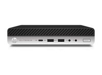 HP EliteDesk 800 35W G4 Mini Desktop Black (Intel i5-8500T 6-Core, 64GB RAM, 2TB PCIe SSD, Intel UHD 630, WiFi, Bluetooth, 6xUSB 3.1, 3xDP Port, Win 10 Pro)