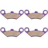 ECCPP FA159 Brake Pads Front Rear Carbon Fiber Replacement Brake Pads Kits Fit for Polaris Sportsman,Trail Blazer,Trail Boss,Worker,Xpedition,Xplorer,Xpress
