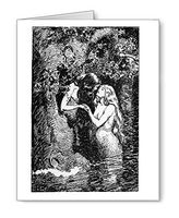 Nymph & Dryad Note Cards with Envelopes Set of 8