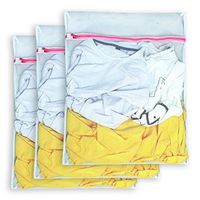 AimtoHome Set of 9 Mesh Laundry Bags - 9 Large - Premium Quality: Laundry Bag for Blouse, Hosiery, Underwear, Bra and Baby Clothing, Travel Laundry Bag