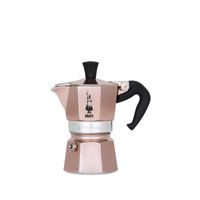 Bialetti Moka Express Coffee Maker (Rose Gold, 1-Cup)