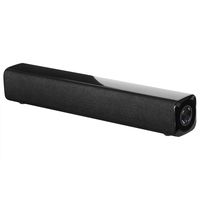 TEWELL Mini Sound Bar for Projector, PC, Cellphone, Portable Bluetooth Soundbar Speaker with Louder Sound and Richer Bass, Wireless or Wired (Upgraded)