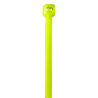 Partners Brand PCT145J Colored Cable Ties, 50#, 14", Fluorescent Yellow (Pack of 1000)