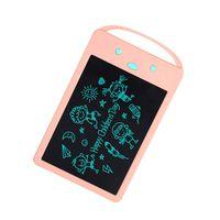 LARRY-X Electronic Handwriting Board Portable Erasable Waterproof 8.5 Inch LCD Tablet with Colorful Screen Touch Screen Pen and Button Battery Suitable for Kids and Adult for Home School or Office