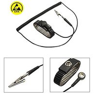 Anti Static Metal Bracelet ESD Adjustable Wrist Strap Discharge Band Ground Metal Bracelet