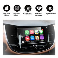 RUIYA TEMPERED GLASS Protector Compatible for 2017 2018 Trax MyLink 7-Inch In-Dash, HD Clear Car Navigation Screen Protective Film