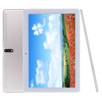 Android Tablet 10 Inch, Android 9.0 Unlocked Tablet PC with SIM Card Slots, 4G Phone Support, Deca-Core, 2.8GHz, 64GB, 5MP+13MP Dual Camera, WiFi, GPS (Silver)