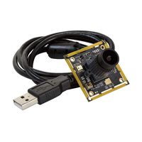 Arducam 1080P Low Light WDR USB Camera Module for Computer, 2MP 1/2.8" CMOS IMX291 120 Degree Wide Angle Mini UVC Webcam Board with Microphone, 3.3ft/1m Cable for Windows Linux Mac OS