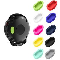 LDFAS Fenix 5/5S/5X Plus/6S 6 6X Pro Charger Port Protector, Silicone Dust Plug Anti-dust Plugs Compatible for Garmin Fenix 5S/5/5X/Vivoactive 3/Forerunner 935/45/45S/245/945 Smartwatch,Multi Colors