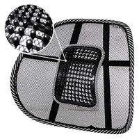Lumbar Support Lower Back Pain Relief Massaging Ventilated Comfort Mesh Cushion for Posture Office Car Seat