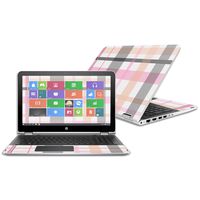 Mightyskins Skin Compatible with Hp Pavilion X360 15.6" (2016) - Plaid | Protective, Durable, and Unique Vinyl Decal Wrap Cover | Easy to Apply, Remove, and Change Styles | Made in The USA
