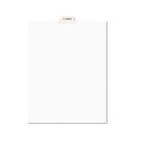 Avery 12391 Avery-Style Preprinted Legal Bottom Tab Dividers, Exhibit R, Letter (Pack of 25)