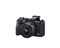 Canon EOS M6 Mark II (Black)+Ef-M 15-45mm F/3.5-6.3 is STM + Evf Kit