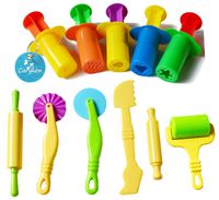 Carykon Set of 11 PCS Smart Dough Tools Kit with Models and Molds, Dough Extruders