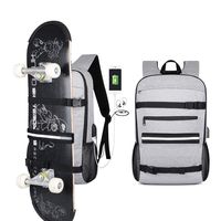 Hypeteck Sport Bag Laptop Skateboard Backpack Water Resistant 15.6 Inch