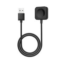 MoKo Charger Dock Compatible with Apple Watch Series 3/2/1, Replacement USB QI Wireless Charging Stand Adapter Station Cradle Holder with Cable - Black