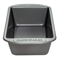 Farberware Nonstick Bakeware 9-Inch x 5-Inch Loaf Pan, Gray - 52105