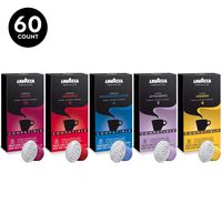 Lavazza Espresso Capsules Compatible with Nespresso Original Machines Variety Pack (Pack of 60)