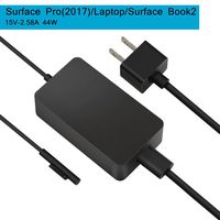 BINZET Microsoft Surface Pro 6 Charger & Laptop Charger, 15V 2.58A 44W Portable Charger for Microsoft Surface Laptop & Surface Pro (2017) & Surface Book and Microsoft Surface Pro 3/Pro 4/Pro 5/Pro 6