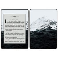 MightySkins Skin Compatible with Amazon Kindle Paperwhite 2018 (Waterproof Model) - Mountain Waves | Protective, Durable, and Unique Vinyl Decal wrap Cover | Easy to Apply, Remove| Made in The USA