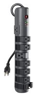 Belkin 8-Outlet Pivot-Plug Power Strip Surge Protector w/ 6ft Cord - Ideal for Computers, Home Theatre, Appliances, Office Equipment (2,160 Joules)