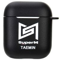 Cianowegy Kpop SuperM Taemin Baekhyun Taeyong Airpods Case Accessories Shockproof Case Cover Portable & Protective Silicone Skin Cover Case for Apple Airpods(Taemin)