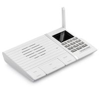 Samcom 20-Channel Wireless Intercom System for Home and Office White Pack of 1