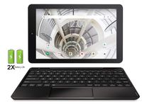 RCA 10.1" HD IPS 32GB Quad-Core Tablet w/Extended Battery Keyboard Android 8.1 (10 inch, Black)