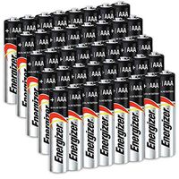 40 Count Energizer AAA Batteries, Triple A Battery Max Alkaline, Long Lasting, Leak Resistant, The Perfect Choice of Power for All AAA Battery Operated Devices