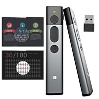 Presentation Clicker, Doosl Digital Highlighting Wireless Presenter Clicker （Need Upload Software） Magnify Pointer Digital Pointer Mouse for Laptop presentations PowerPoint,MAC (Digital)