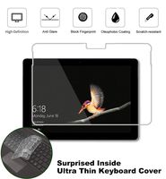 2 Pack Matte Anti-Glare Screen Protector For Microsoft Surface Pro 6,Surface Pro 5 and Surface Pro 4 Laptop,With Surprise Keyboard Cover, Help For Your Eyes Reduce Fatigue