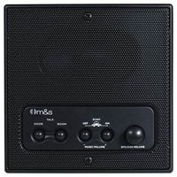 Music & Sound RM STN, WTHRPROOF, RS, BLACK - A3W_MU-DMC3RWB