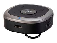 Monoprice Clip On Bluetooth 5 Transmitter & Receiver with aptX HD, aptX, Low Latency, Aand Sbc codecs and Built-in Microphone