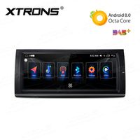 XTRONS 10.25 Inch Touch Display Car Stereo Radio Android 8.0 Octa-Core 4GB DDR3 RAM 32GB ROM Multimedia Receiver GPS Navigation Supports Bluetooth 5.0 SWC DVR Backup Camera OBD2 WiFi for BMW E53 X5