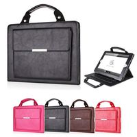 elecfan iPad Pro Case 10.5 inch,Stylish Handbag Design,Multiple Viewing Angle Stand, Protective Business Case Cover Shell with Little File Pocket for 10.5 inch iPad Pro - Black