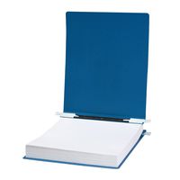 ACCO Data Binder Covers with Storage Hooks, For Unburst Sheets, 11 x 8 1/2" Sheet Size, ACCOHIDE, Blue (56123)