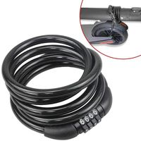 Seway Scooter Lock Cable for M365 ES Series Segway Ninebot, Bicycle Combination Locks
