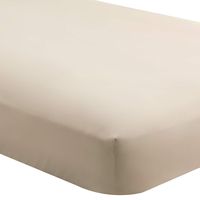Bare Home Fitted Bottom Sheet Split King - Premium 1800 Ultra-Soft Wrinkle Resistant Microfiber - Hypoallergenic - Deep Pocket - 2 Twin XL Fitted Sheets (Split King, Sand)