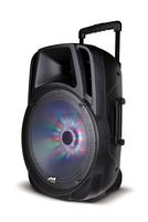 Naxa Electronics NDS-1513 Wireless Portable Karaoke Speaker, Black