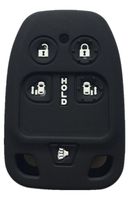 KAWIHEN Silicone Key Fob Cover Case Protector Smart Remote Control Shell Keyless Entry Case Holder Cover For 2011 2012 2013 Honda Odyssey 35118-TK8-A10 N5F-A04TAA